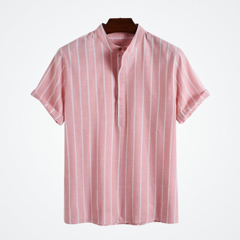 Chemise Homme à Manches Courtes Rayures