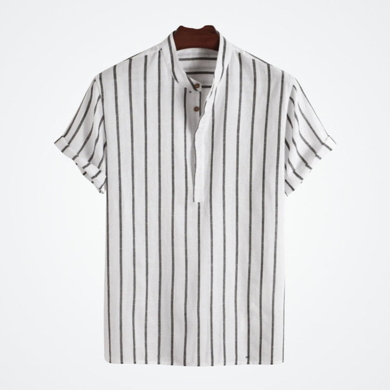 Chemise Homme à Manches Courtes Rayures