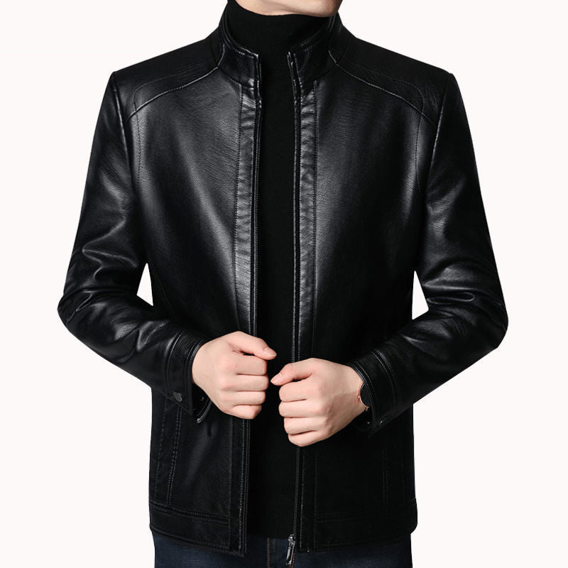 Veste en Cuir Élégante pour Homme